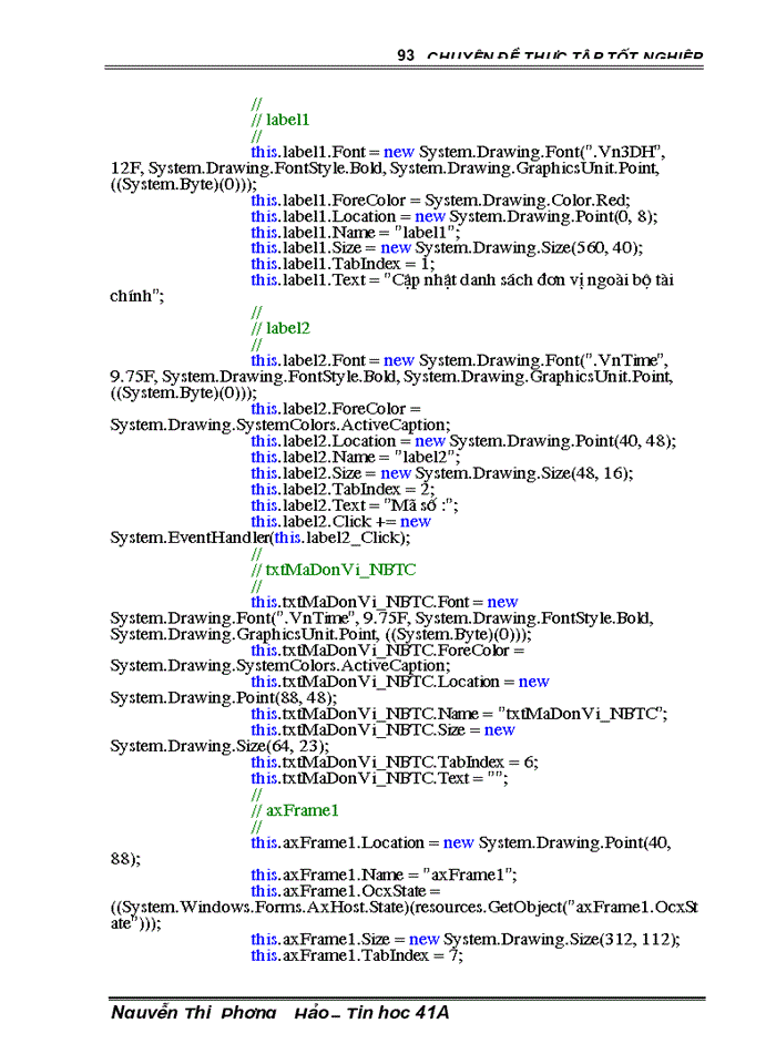 image for page Ứng dụng C# vào xây dựng chương trình quản lý công văn tại bộ tài chính