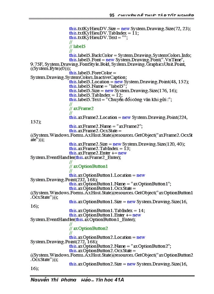 image for page Ứng dụng C# vào xây dựng chương trình quản lý công văn tại bộ tài chính