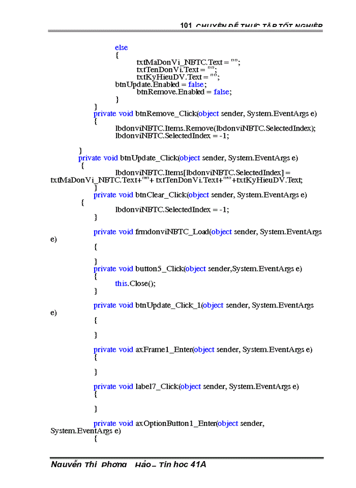 image for page Ứng dụng C# vào xây dựng chương trình quản lý công văn tại bộ tài chính