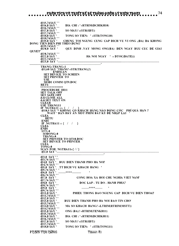 image for page phân  tích và thiết kế hệ thống quản lý điện thoại