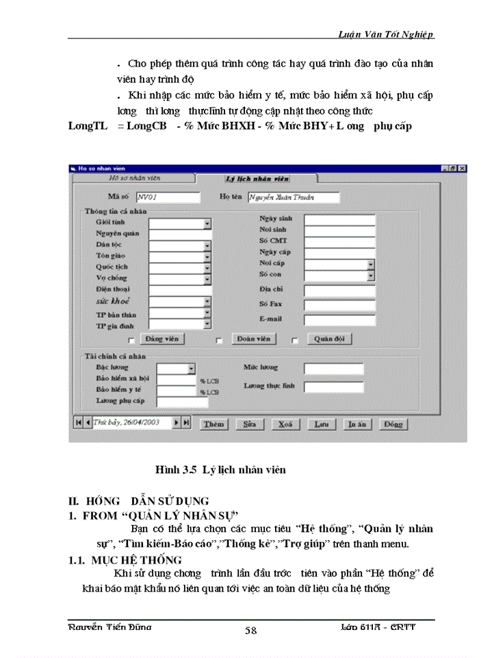 image for page xây dựng chương trình Quản lý nhân sự bằng ngôn ngữ lập trình Visual Basic