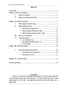 Phân tích và thiết kế cho modul Trưng cầu ý kiến với cơ sở dữ liệu MS Access của hãng Microsoft