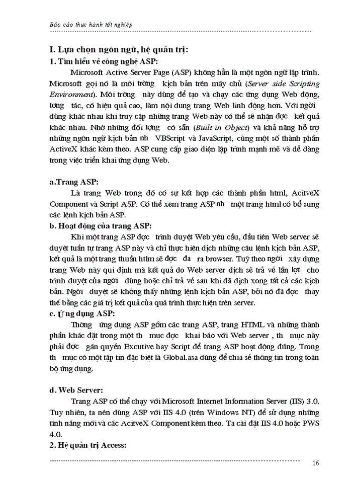 image for page Phân tích và thiết kế cho modul Trưng cầu ý kiến với cơ sở dữ liệu MS Access của hãng Microsoft