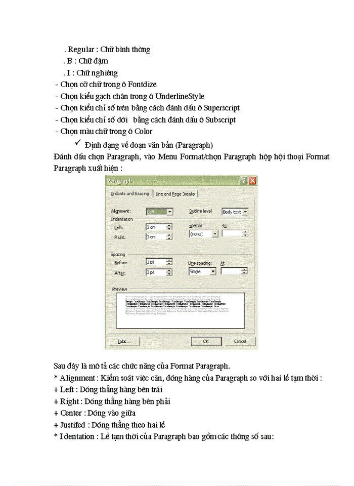 image for page Microsoft Word trong soạn thảo văn bản