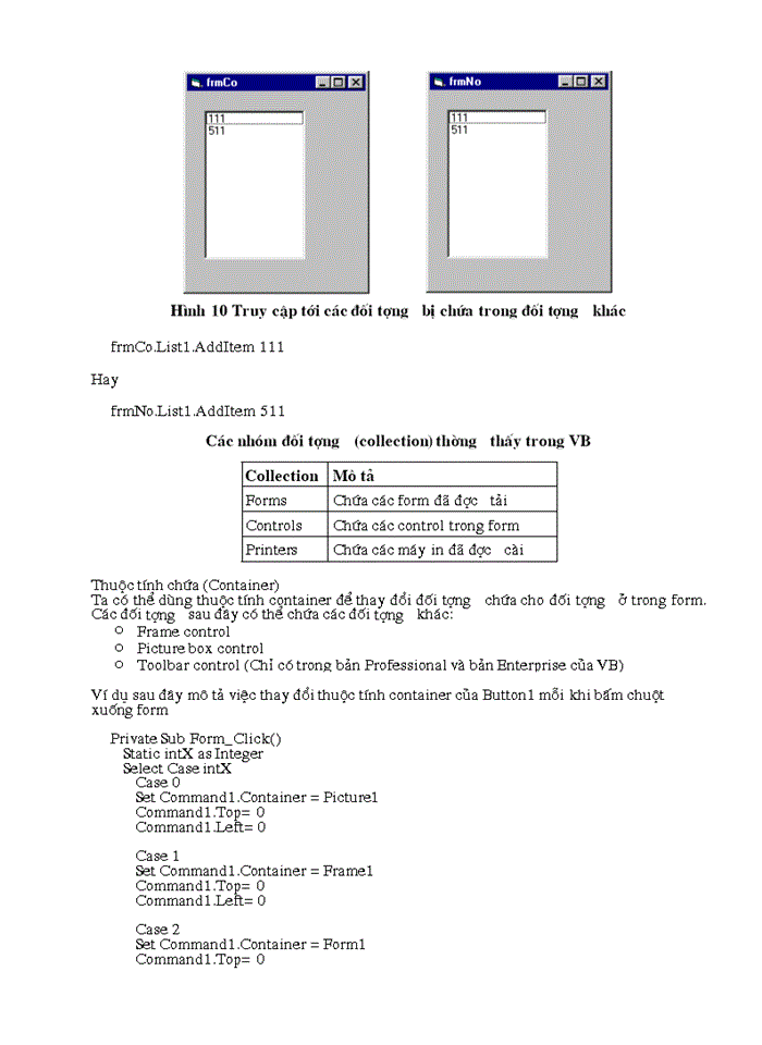 image for page Tổng quan về Visual Basic