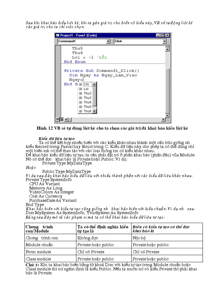 image for page Tổng quan về Visual Basic