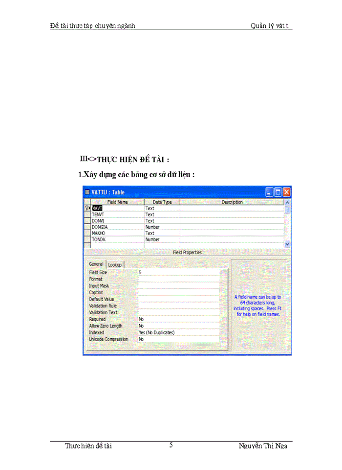image for page Tổng quan về Microsoft access