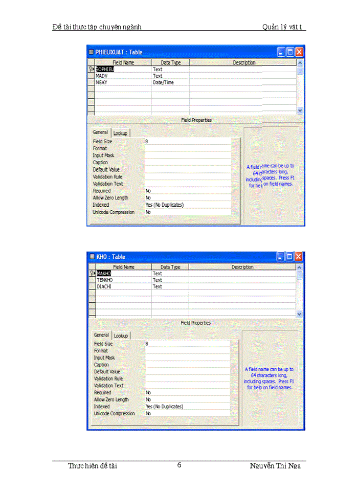 image for page Tổng quan về Microsoft access
