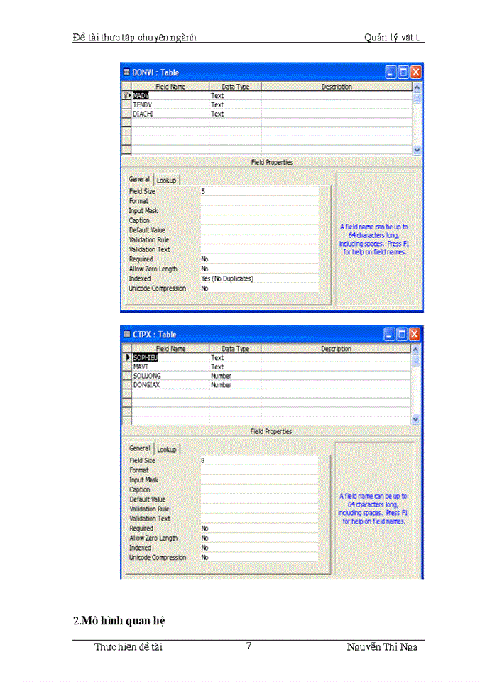 image for page Tổng quan về Microsoft access