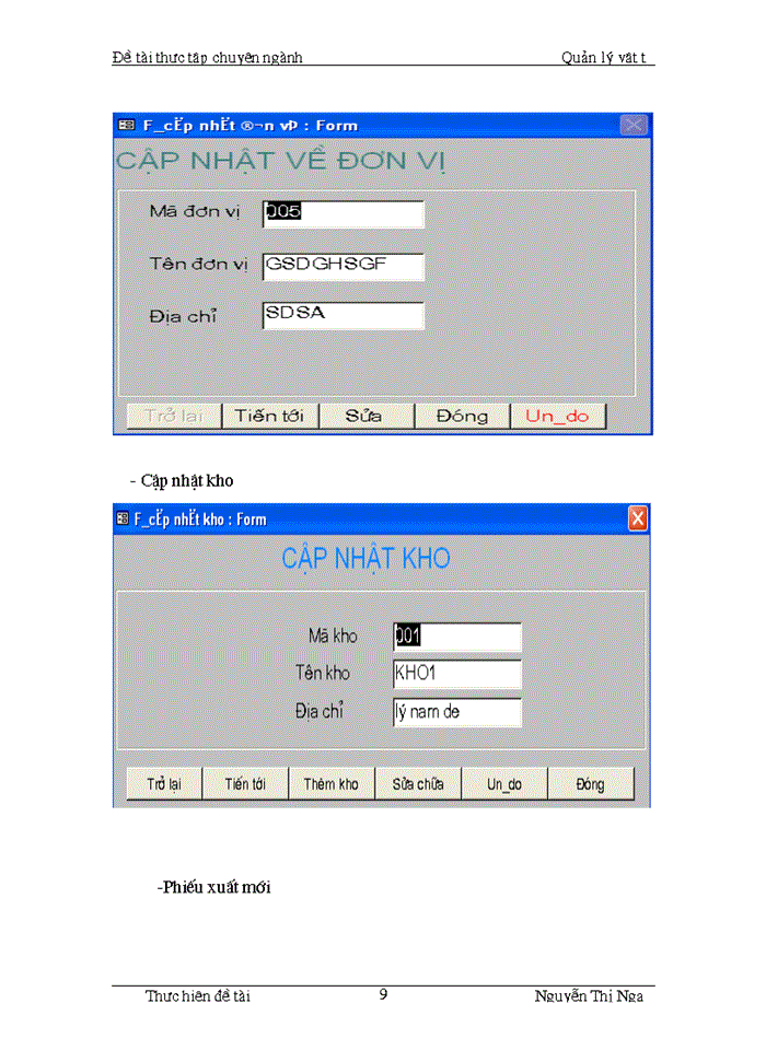 image for page Tổng quan về Microsoft access