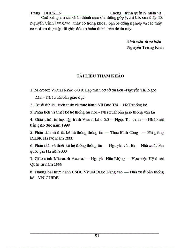 image for page Xây dựng chương trình quản lý  nhân sự  dựa trên ngôn ngữ VISUAL BASIC