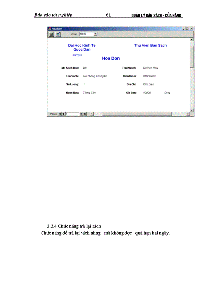 image for page Xây dựng hệ thống thông tin quản lý bán sách tại Cửa hàng sách Đại học kinh tế quốc dân