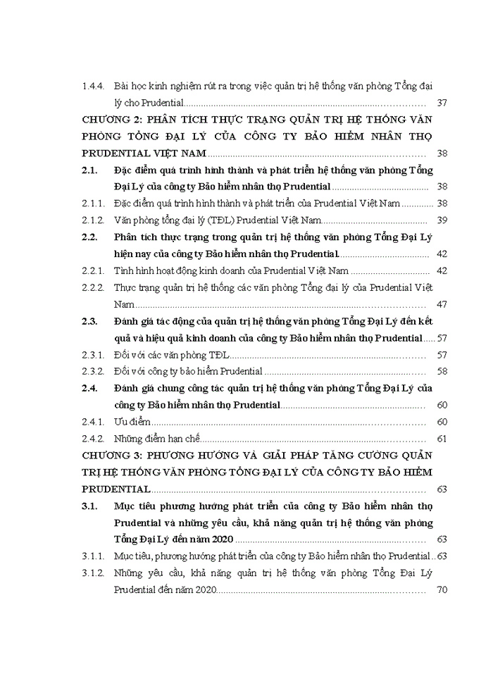 image for page Tăng cường quản trị hệ thống văn phòng tổng đại lý của công ty bảo hiểm nhân thọ PRUDENTIAL VIỆT NAM