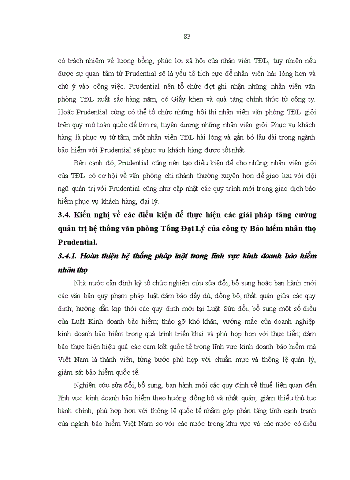 image for page Tăng cường quản trị hệ thống văn phòng tổng đại lý của công ty bảo hiểm nhân thọ PRUDENTIAL VIỆT NAM