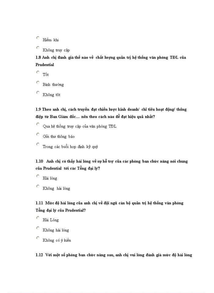 image for page Tăng cường quản trị hệ thống văn phòng tổng đại lý của công ty bảo hiểm nhân thọ PRUDENTIAL VIỆT NAM