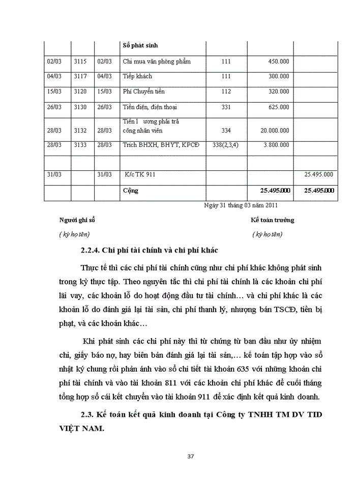 image for page Hoàn thiện kế toán doanh thu, chi phí và kết quả kinh doanh tại Công ty TNHH DỊCH VỤ TID VIỆT NAM