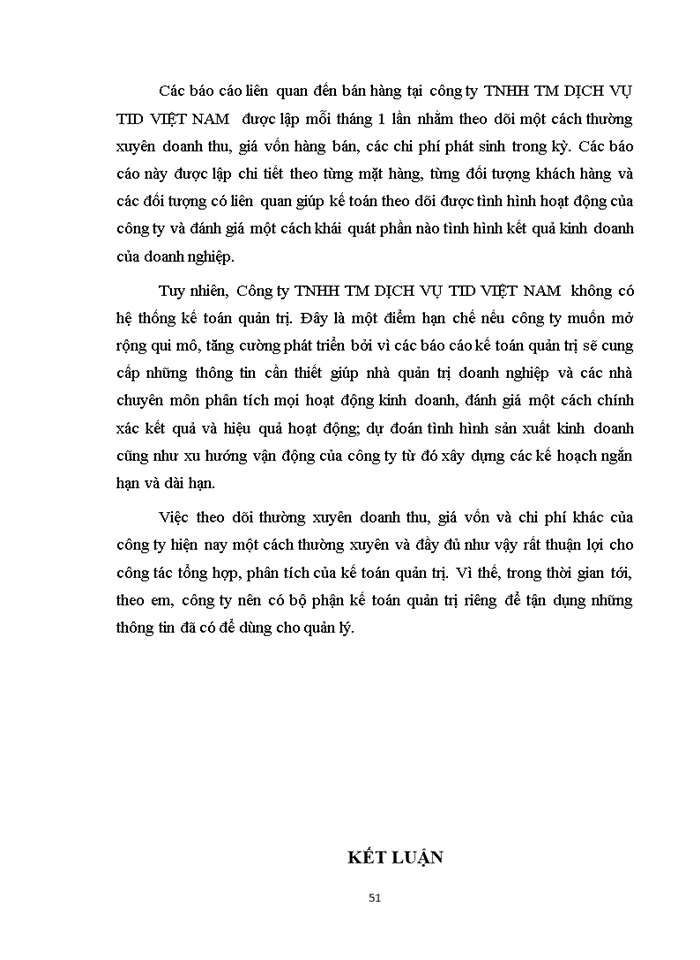 image for page Hoàn thiện kế toán doanh thu, chi phí và kết quả kinh doanh tại Công ty TNHH DỊCH VỤ TID VIỆT NAM