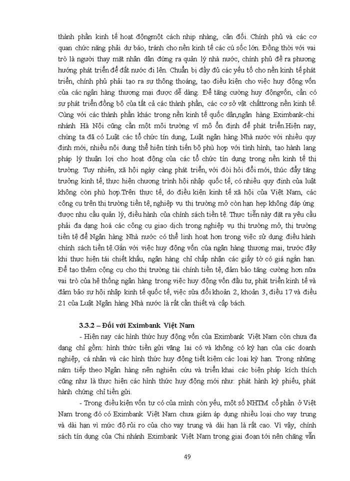 image for page Nâng cao hiệu quả hoạt động tín dụng tại Ngân hàng TMCP Xuất Nhập Khẩu Việt Nam ( Eximbank )- chi nhánh Hà Nội