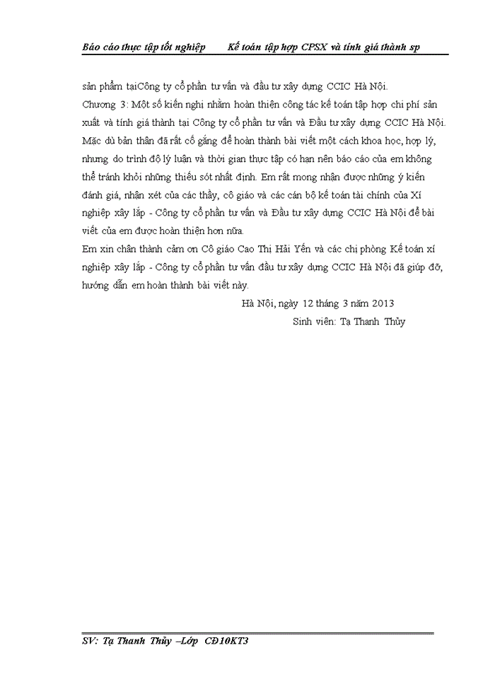 image for page Kế toán tập hợp chi phí sản xuất và tính giá thành sản phẩm tại Xí nghiệp xây lắp - Công ty cổ phần tư vấn và Đầu tư xây dựng giao thông công chính Hà Nội