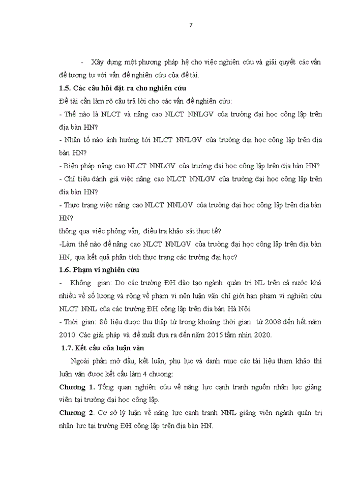 image for page TỔng quan nghiên cứu về nâng cao năng lực cạnh tranh nguồn nhân lực giảng viên ngành quản trị nhân lực tại các trường đại học công lập trên địa bàn HÀ NỘI
