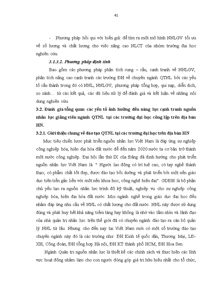 image for page TỔng quan nghiên cứu về nâng cao năng lực cạnh tranh nguồn nhân lực giảng viên ngành quản trị nhân lực tại các trường đại học công lập trên địa bàn HÀ NỘI