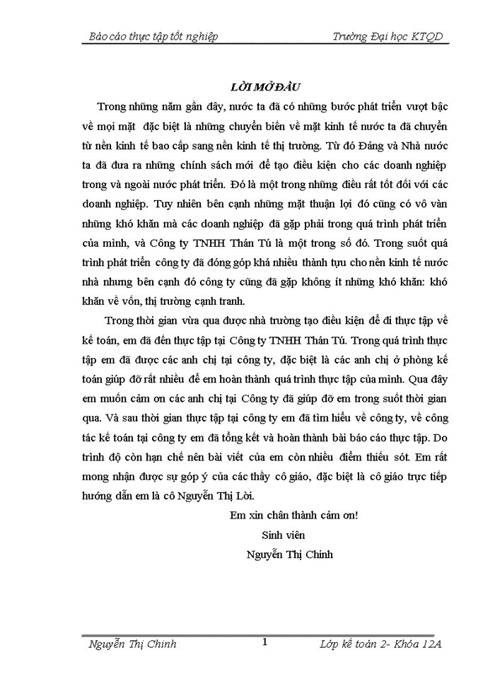 image for page Tổng quan về đặc điểm kinh tế-kỹ thuật và bộ máy hoạt động sản xuất kinh doanh của công ty trách nhiệm hữu hạn thán tú