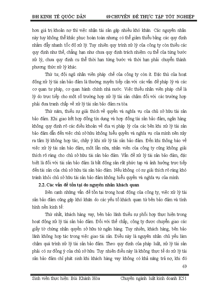 image for page Pháp luật về xử lý tài sản bảo đảm tín dụng là bất động sản và thực tiễn áp dụng tại công ty quản lý nợ và khai thác tài sản ngân hàng thương mại cổ phần QUÂN ĐỘI