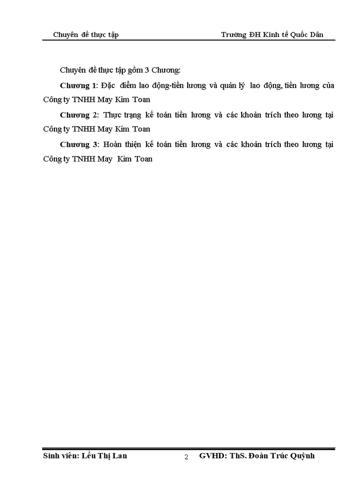 image for page Các giải pháp hoàn thiện kế toán tiền lương và các khoản trích theo lương tại công ty TNHH May Kim Toan