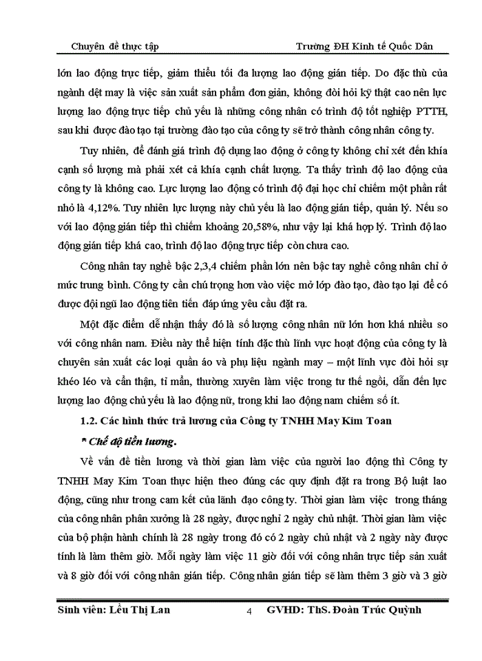 image for page Các giải pháp hoàn thiện kế toán tiền lương và các khoản trích theo lương tại công ty TNHH May Kim Toan