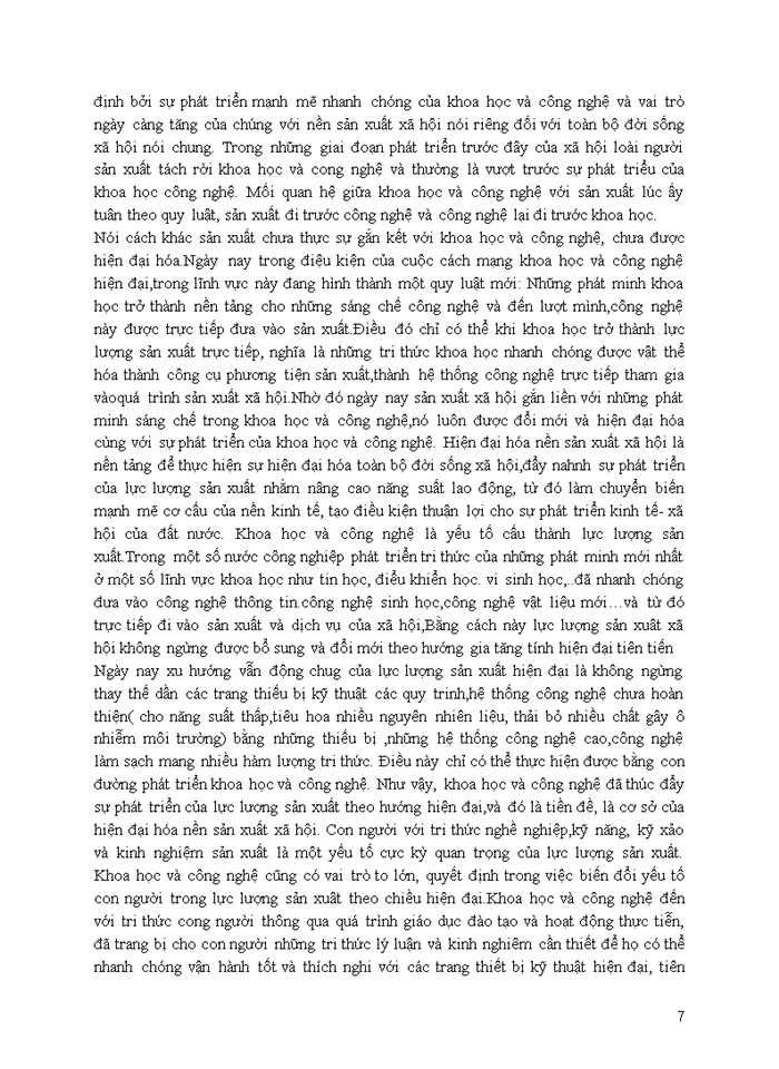 image for page Luận chứng vai trò của tri thức khoa học – công nghệ với sự phát triển kinh tế theo hướng công nghiệp hóa, hiện đại hóa ở Việt Nam