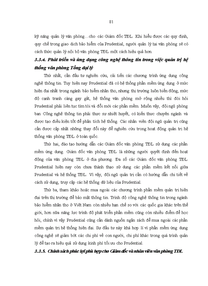 image for page Tăng cường quản trị hệ thống văn phòng tổng đại lý của công ty bảo hiểm nhân thọ PRUDENTIAL VIỆT NAM