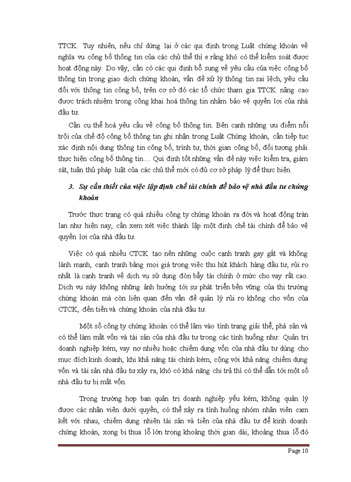 image for page Nhà đầu tư trên thị trường chứng khoán và yêu cầu bảo vệ nhà đầu tư