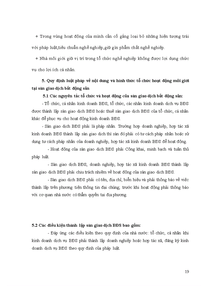 image for page Hoạt động môi giới bất động sản tại sàn giao dịch bất động sản Việt Nam