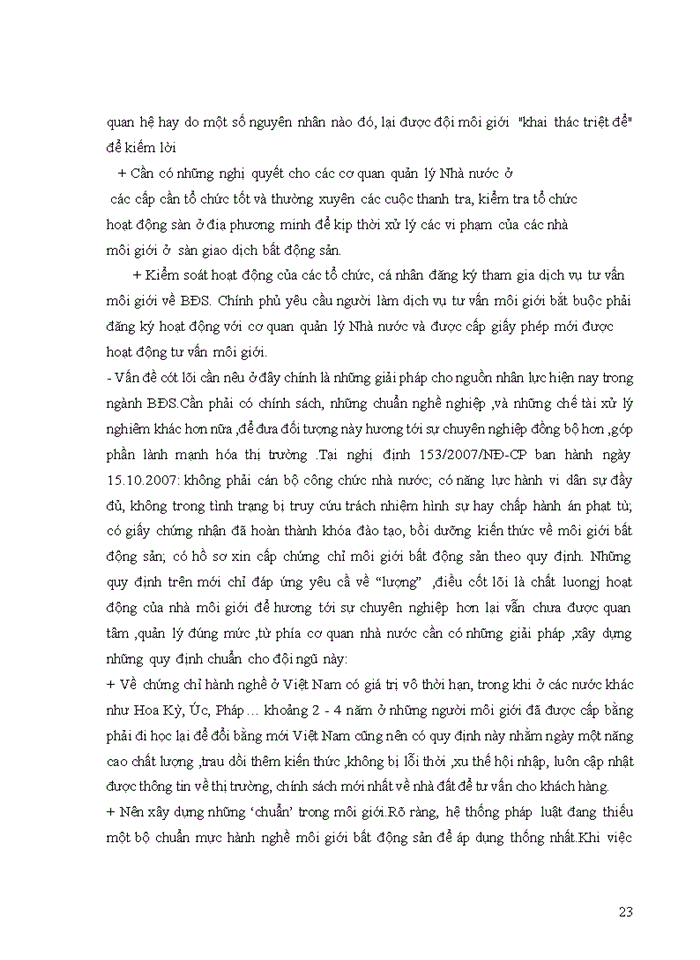 image for page Hoạt động môi giới bất động sản tại sàn giao dịch bất động sản Việt Nam