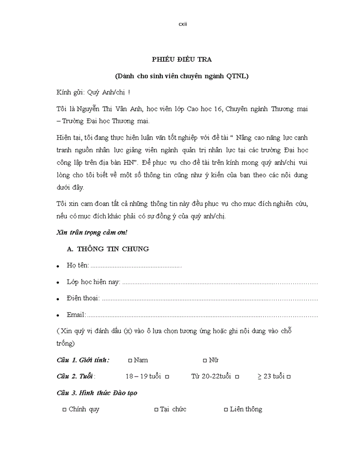 image for page Nâng cao năng lực cạnh tranh nguồn nhân lực giảng viên chuyên ngành QTNL của trường đại học công lập trên địa bàn thành phố Hà Nội