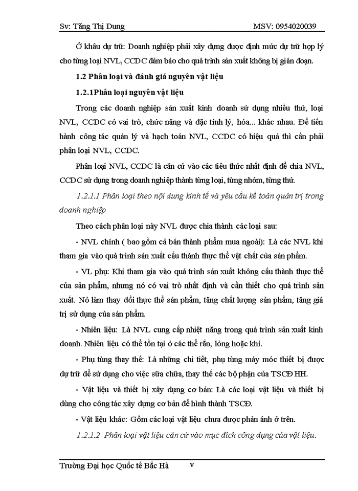 image for page Hoàn thiện kế toán nguyên vật liệu tại công ty cổ phần may I HẢI DƯƠNG