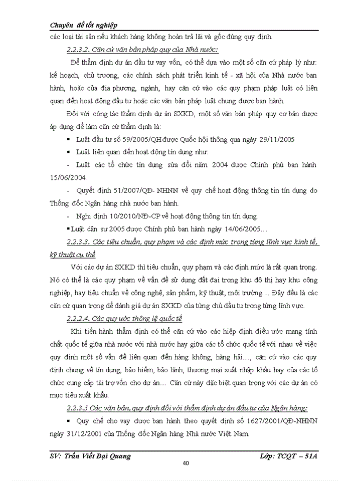 image for page CƠ SỞ LÝ LUẬN VỀ THẨM ĐỊNH TÀI CHÍNH DỰ ÁN ĐẦU TƯ CỦA NGÂN HÀNG THƯƠNG MẠI