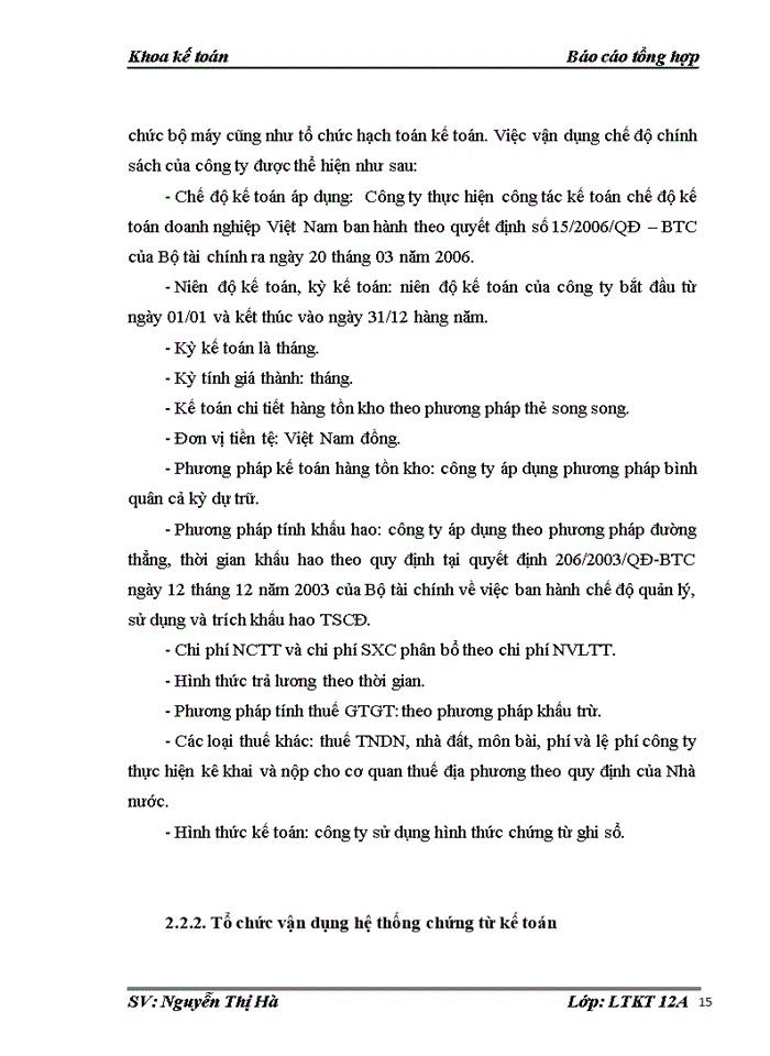 image for page Tổ chức bộ máy kế toán và hệ thống kế toán tại công ty Cổ phần đầu tư và phát triển Hưng Long