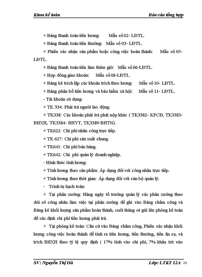 image for page Tổ chức bộ máy kế toán và hệ thống kế toán tại công ty Cổ phần đầu tư và phát triển Hưng Long