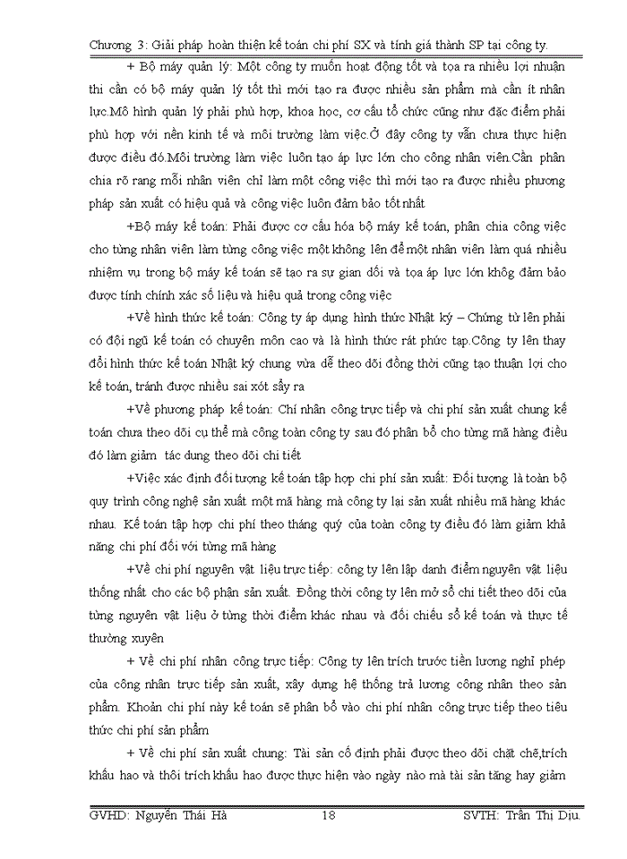 image for page Tổ chức bộ  máy kế toán và hệ thống kế toán tại công ty dệt may Hưng Thịnh