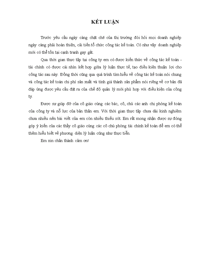 image for page Tổ chức bộ  máy kế toán và hệ thống kế toán tại công ty dệt may Hưng Thịnh