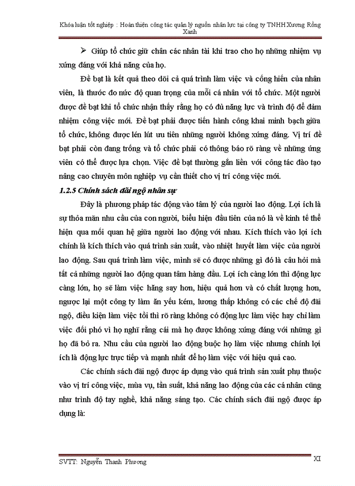 image for page Hoàn thiện công tác quản lý nguồn nhân lực tại công ty TNHH Xương Rồng Xanh
