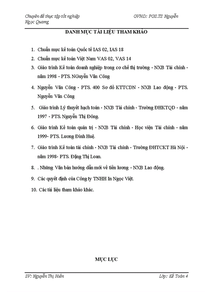 image for page Hoàn thiện kế toán tiền lương và các khoản trích theo lương tại công ty TNHH In Ngọc Việt