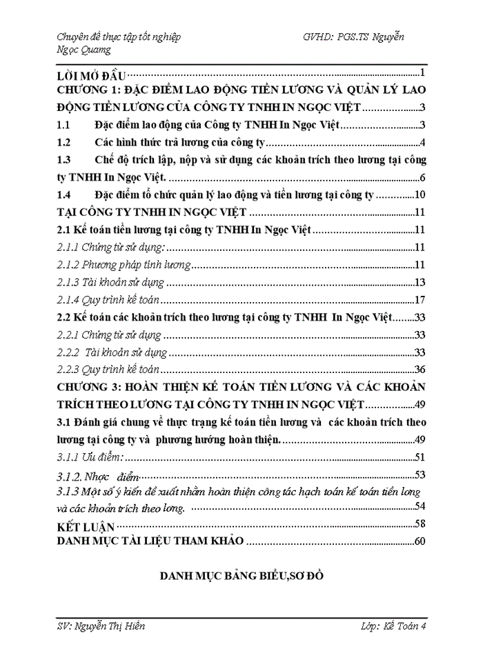 image for page Hoàn thiện kế toán tiền lương và các khoản trích theo lương tại công ty TNHH In Ngọc Việt