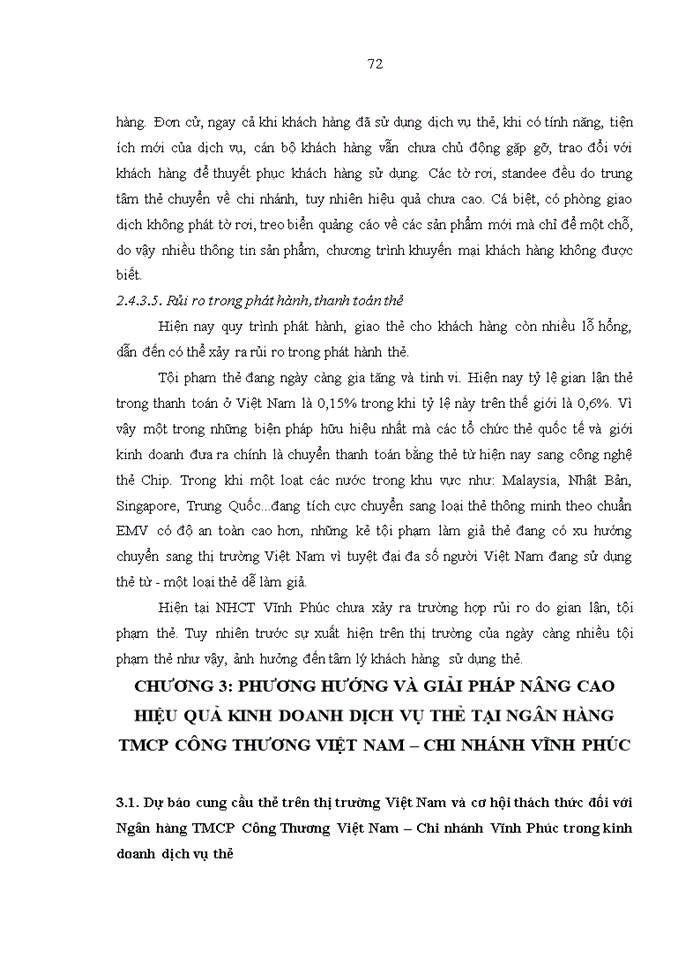 image for page Nâng cao hiệu quả kinh doanh dịch vụ thẻ tại ngân hàng tmcp công thương VIỆT NAM - chi nhánh VĨNH PHÚC