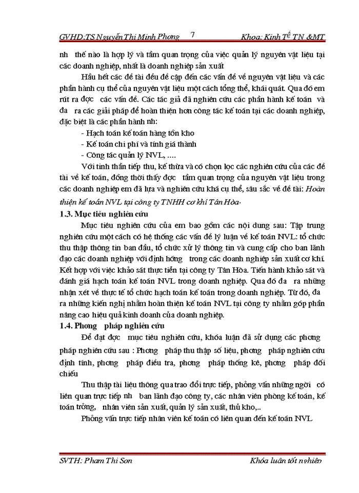 image for page Hoàn thiện kế toán nguyên vật liệu tại công ty TNHH cơ khí Tân Hòa