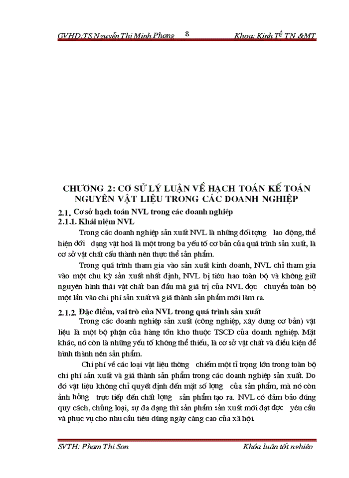 image for page Hoàn thiện kế toán nguyên vật liệu tại công ty TNHH cơ khí Tân Hòa