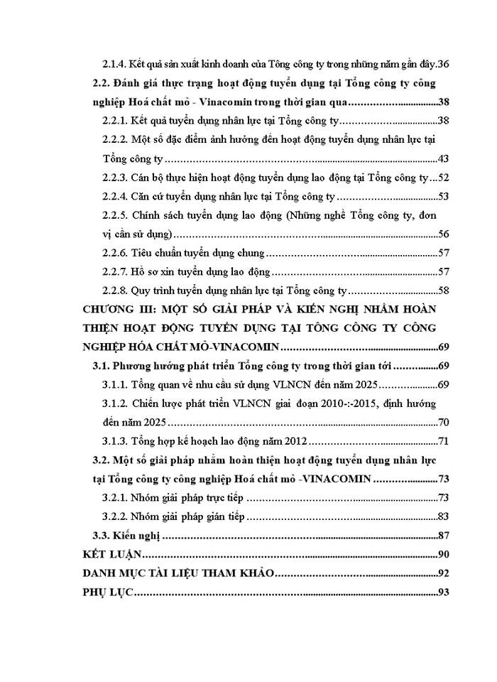 image for page Một số giải pháp hoàn thiện công tác tuyển dụng nguồn nhân lực - nghiên cứu tình huống tại tổng công ty công nghiệp hóa chất mỏ -VINACOMIN