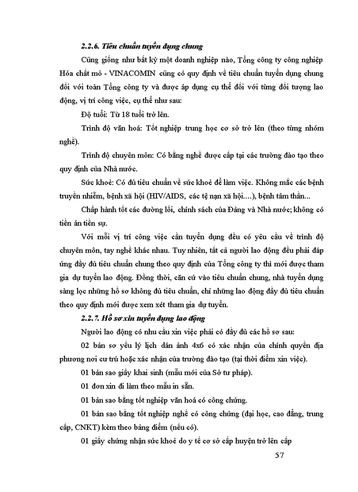 image for page Một số giải pháp hoàn thiện công tác tuyển dụng nguồn nhân lực - nghiên cứu tình huống tại tổng công ty công nghiệp hóa chất mỏ -VINACOMIN