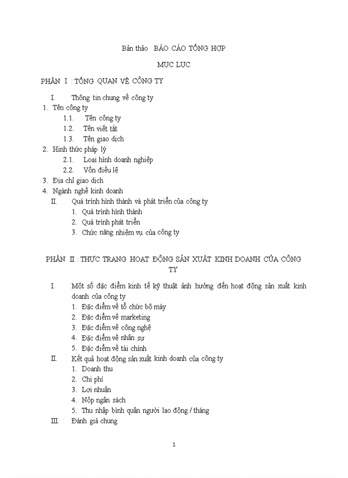 image for page THỰC TRẠNG HOẠT ĐỘNG SẢN XUẤT KINH DOANH CỦA CÔNG TY